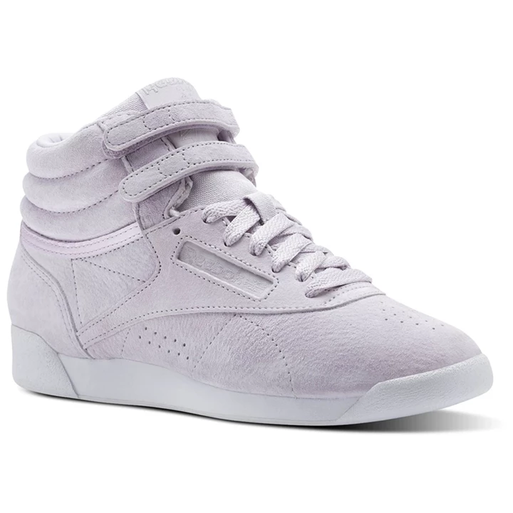 Zapatillas Reebok Freestyle HI NBK Mujer Blancas | 936482LUN