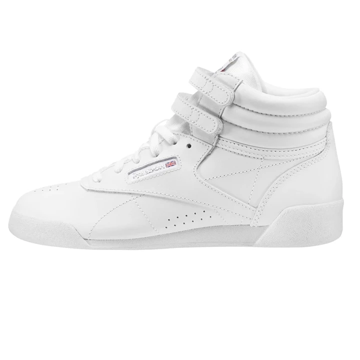 Zapatillas Reebok Freestyle Hi - Children Niños Blancas Plateadas | 921846TQZ