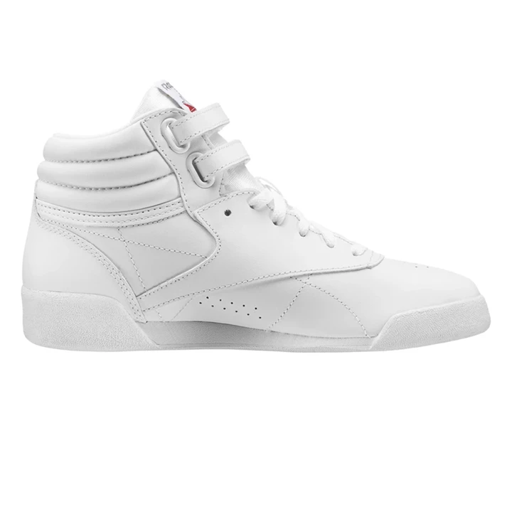 Zapatillas Reebok Freestyle Hi - Children Niños Blancas Plateadas | 921846TQZ