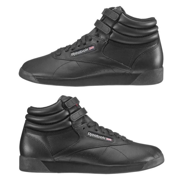 Zapatillas Reebok Freestyle Hi Mujer Negras | 085432ARG