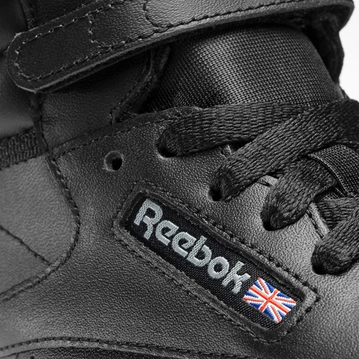 Zapatillas Reebok Freestyle Hi Mujer Negras | 085432ARG