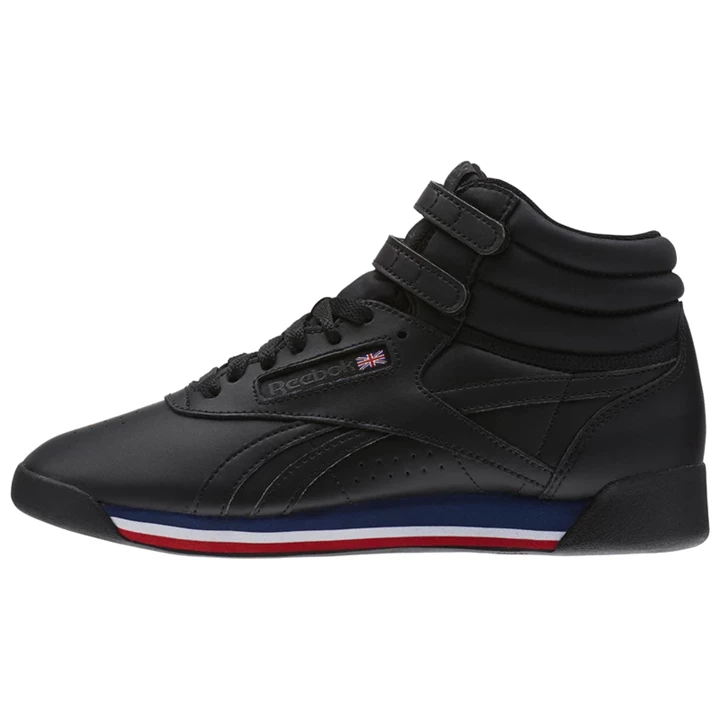 Zapatillas Reebok Freestyle Hi Mujer Negras Blancas Azules Rojas | 879614BIP