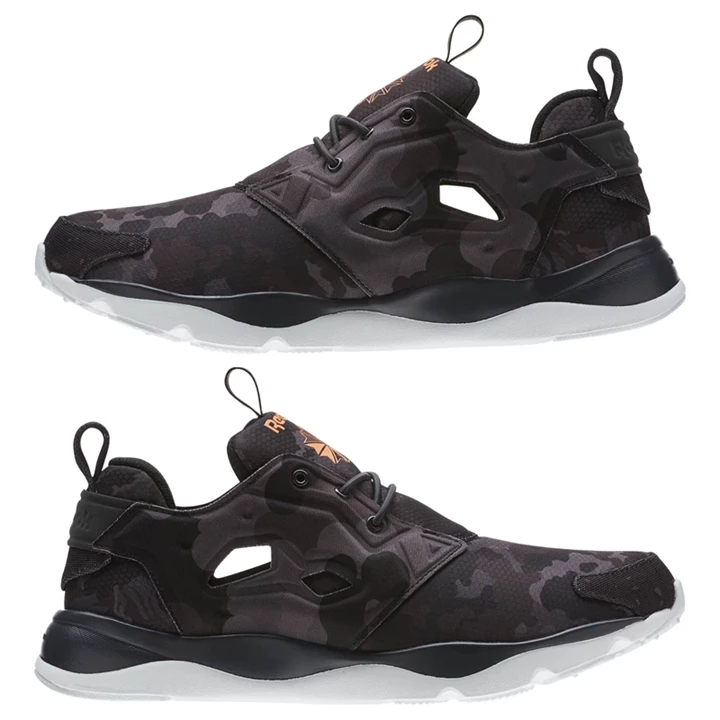 Zapatillas Reebok Furylite CC Hombre Naranjas Negras Blancas | 710462RUC