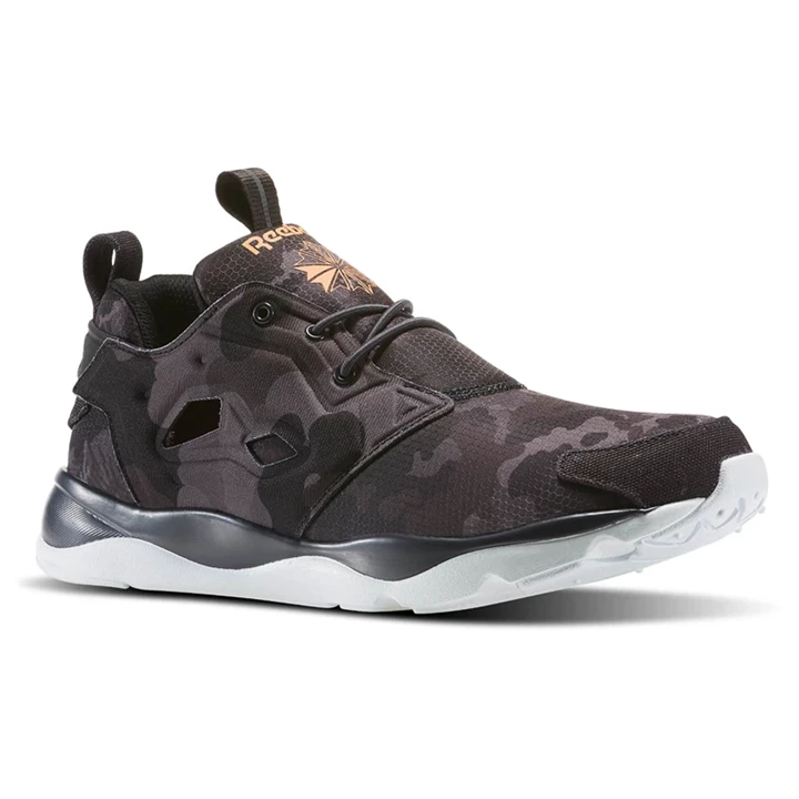 Zapatillas Reebok Furylite CC Hombre Naranjas Negras Blancas | 710462RUC