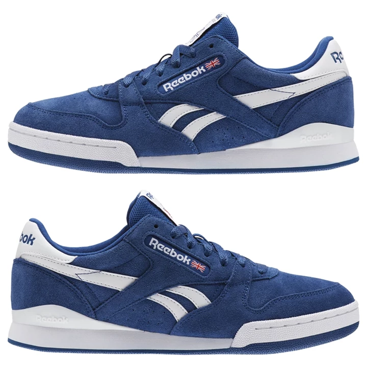 Zapatillas Reebok PHASE 1 PRO Hombre Azules Blancas | 289147CTE