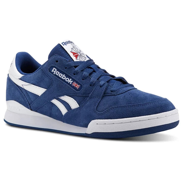 Zapatillas Reebok PHASE 1 PRO Hombre Azules Blancas | 289147CTE