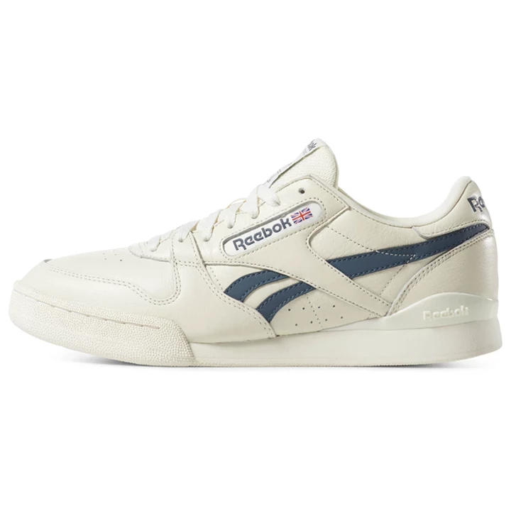 Zapatillas Reebok PHASE 1 PRO Hombre Blancas Azules | 480157EPJ