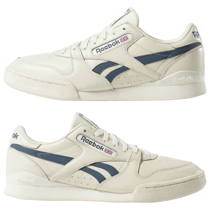 Zapatillas Reebok PHASE 1 PRO Hombre Blancas Azules | 480157EPJ