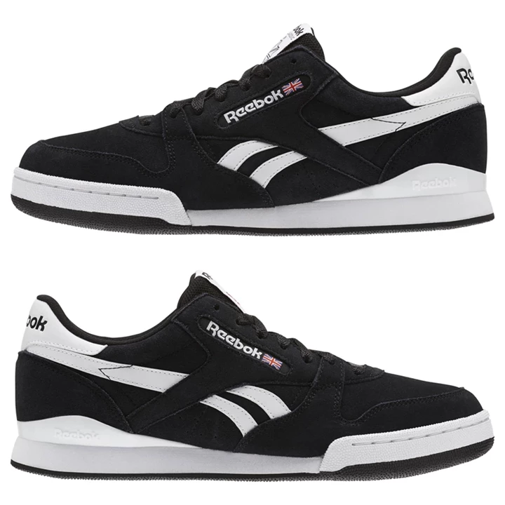 Zapatillas Reebok PHASE 1 PRO Hombre Negras Blancas | 160453TEF