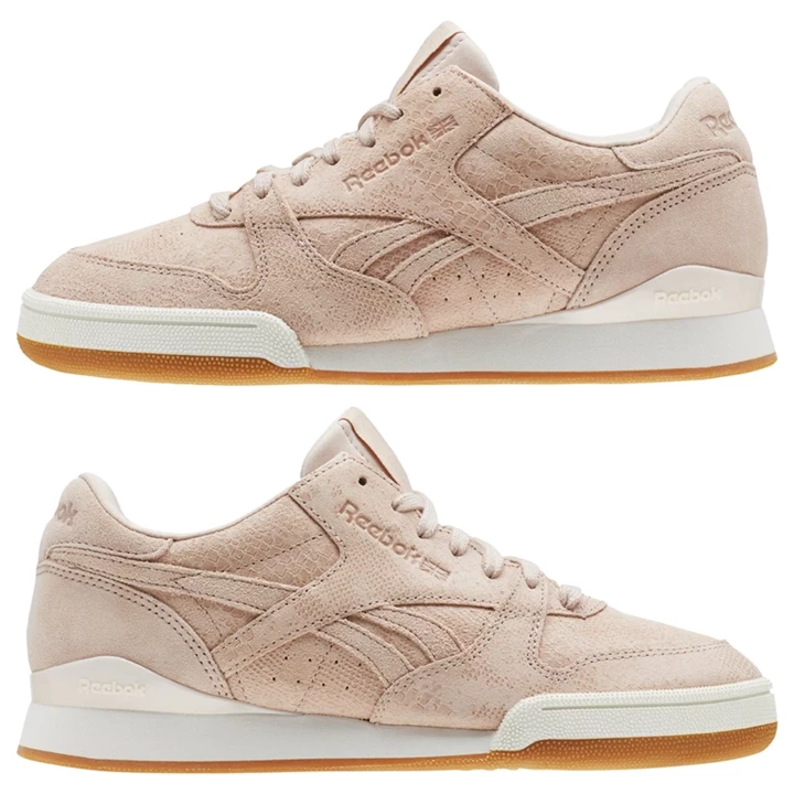 Zapatillas Reebok PHASE 1 PRO Mujer Beige Rosas | 671495CIQ