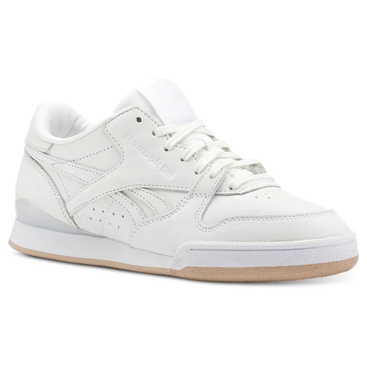 Zapatillas Reebok PHASE 1 PRO Mujer Blancas Beige Doradas | 907563CWG