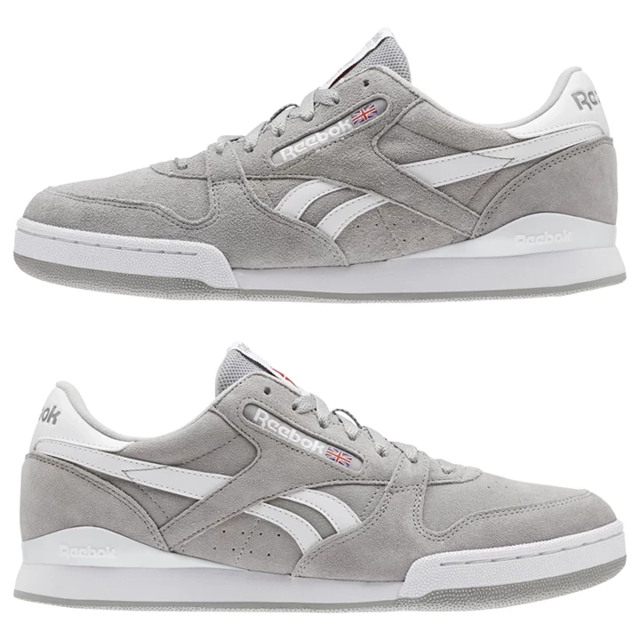 Zapatillas Reebok PHASE 1 PRO Mujer Gris Blancas | 126093XIB