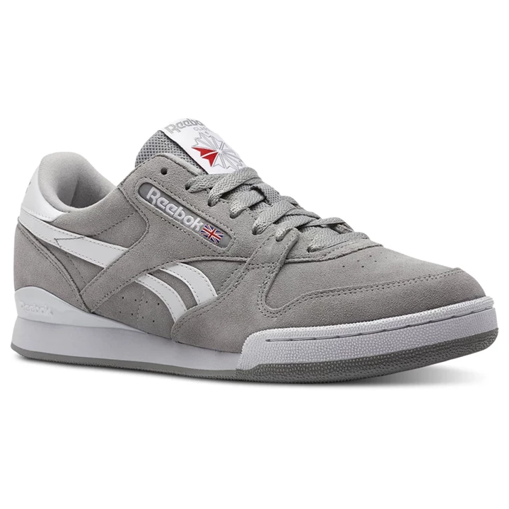 Zapatillas Reebok PHASE 1 PRO Mujer Gris Blancas | 126093XIB