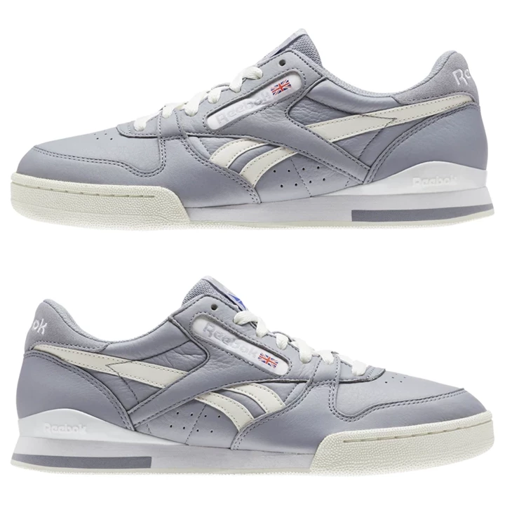 Zapatillas Reebok Phase I Pro DL Hombre Gris Azules Blancas | 491032SBI