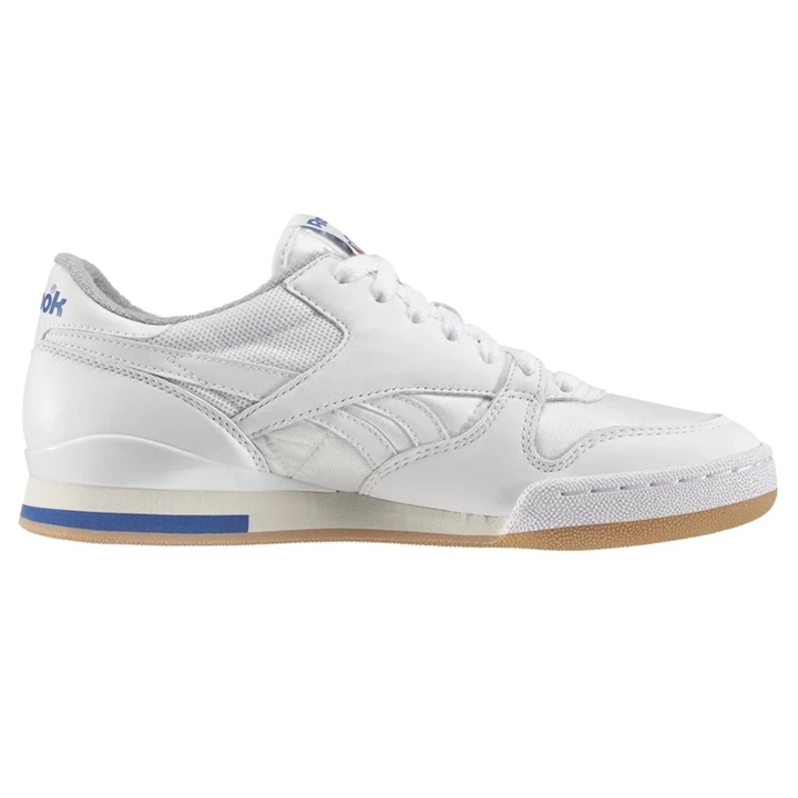 Zapatillas Reebok Phase I Pro Hombre Blancas Azul Real Gris | 952604TXQ