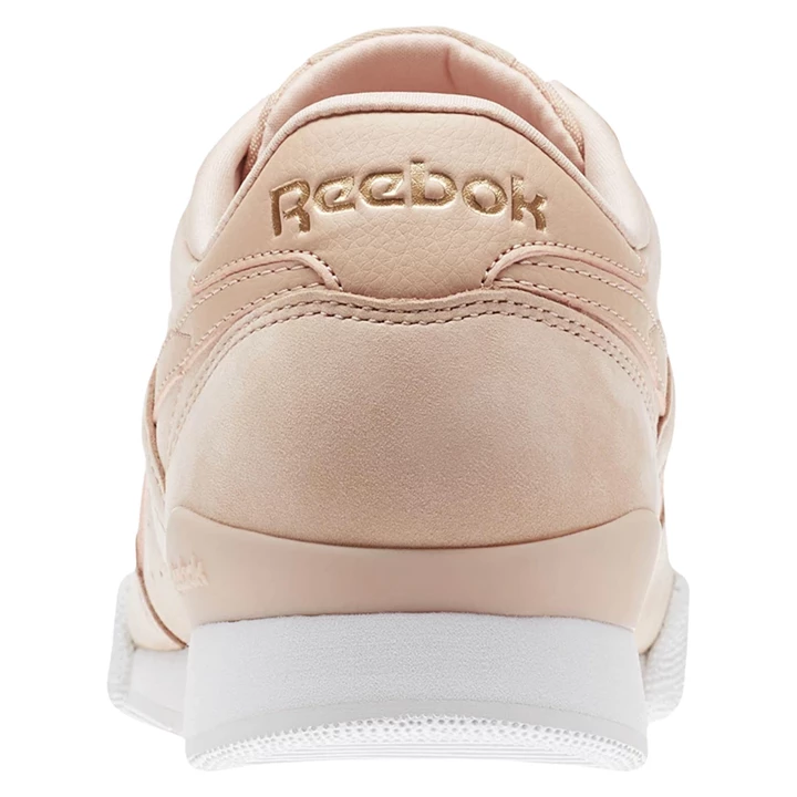 Zapatillas Reebok Phase I Pro Nude Nubuck Mujer Rosas Blancas | 605187IWJ