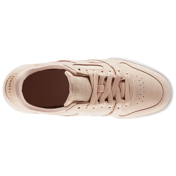 Zapatillas Reebok Phase I Pro Nude Nubuck Mujer Rosas Blancas | 605187IWJ