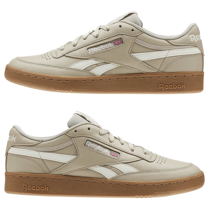 Zapatillas Reebok REVENGE PLUS INDOOR Hombre Gris Blancas Marrones | 420598YIT