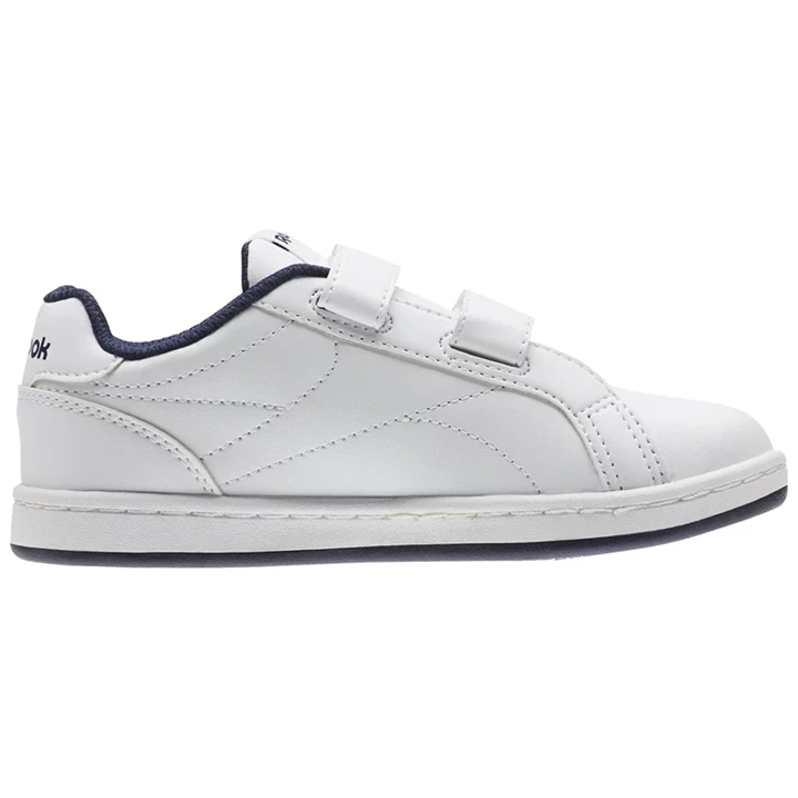 Zapatillas Reebok ROYAL COMP CLN 2V Niños Blancas Azul Marino | 702365MDS