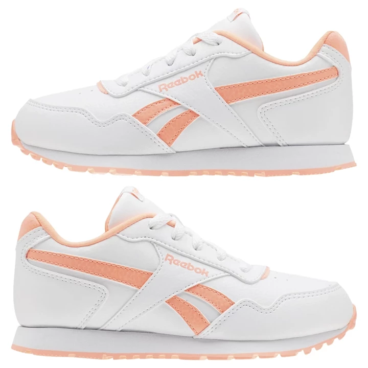 Zapatillas Reebok ROYAL GLIDE SYN Niños Blancas Rosas | 498250CXI