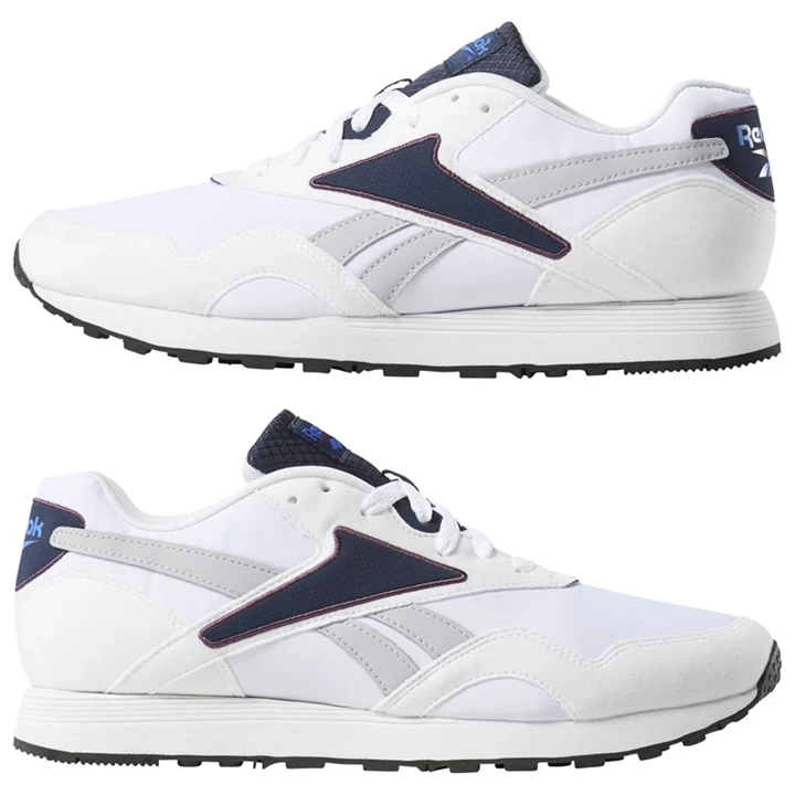 Zapatillas Reebok Rapide Hombre Blancas Azul Marino Moradas Gris | 350197SBU