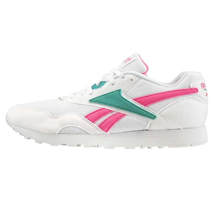 Zapatillas Reebok Rapide MU Hombre Blancas Turquesa Rosas | 253046APC