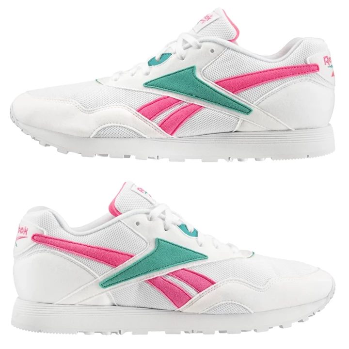 Zapatillas Reebok Rapide MU Hombre Blancas Turquesa Rosas | 253046APC