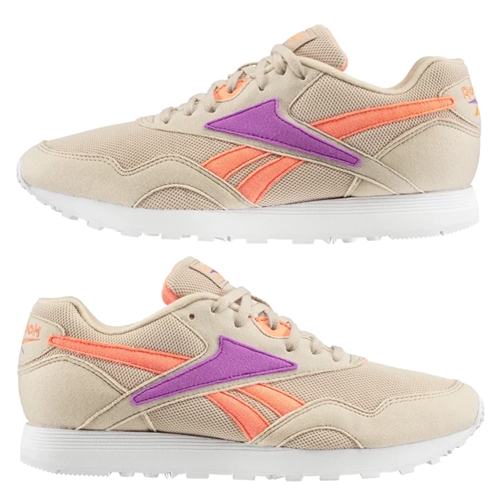 Zapatillas Reebok Rapide MU Mujer Beige Moradas | 021753DQI