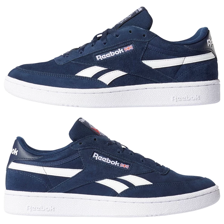 Zapatillas Reebok Revenge Plus Hombre Azul Marino Blancas | 980346AWE