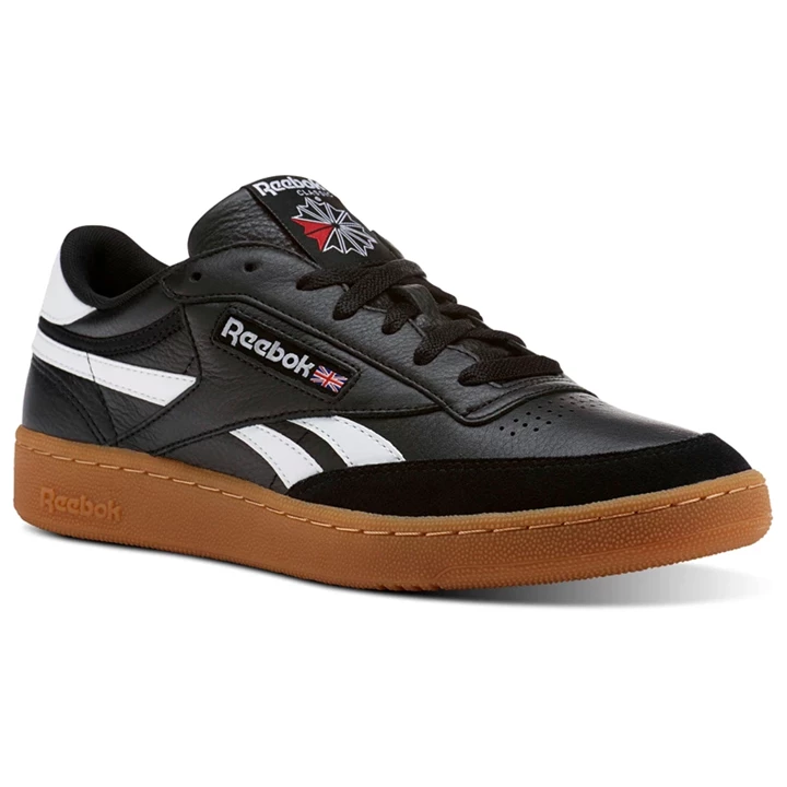 Zapatillas Reebok Revenge Plus Hombre Negras Blancas | 180376RSI