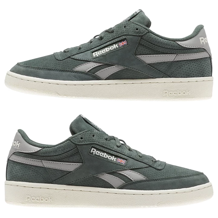 Zapatillas Reebok Revenge Plus PN Hombre Verde Gris Rojas | 705623FVL