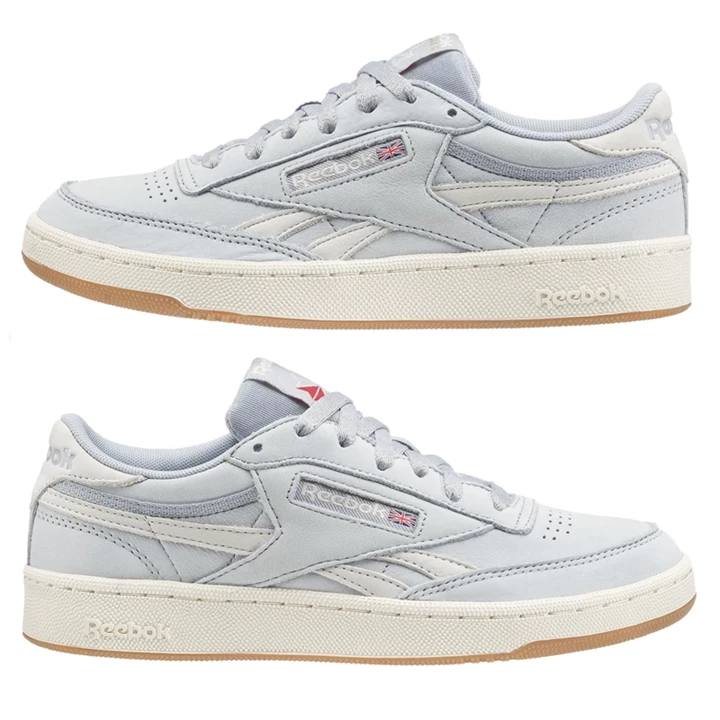 Zapatillas Reebok Revenge Plus TL Mujer Gris Rojas | 412906MDL