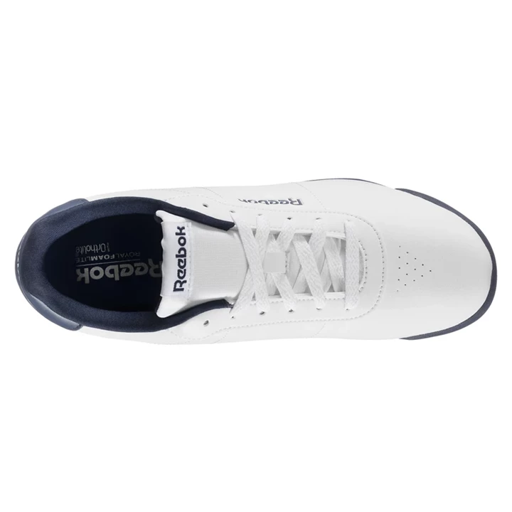 Zapatillas Reebok Royal Charm Mujer Blancas Azul Marino | 125968VNJ