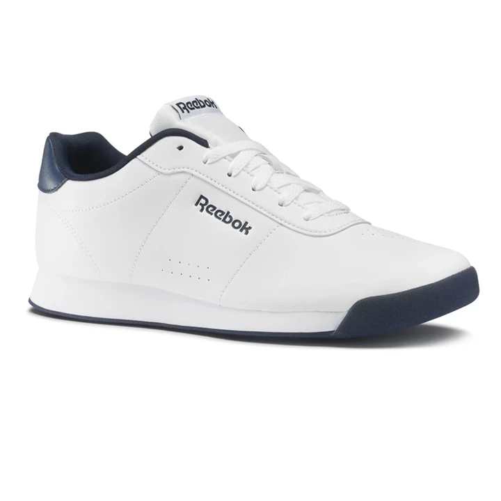 Zapatillas Reebok Royal Charm Mujer Blancas Azul Marino | 125968VNJ