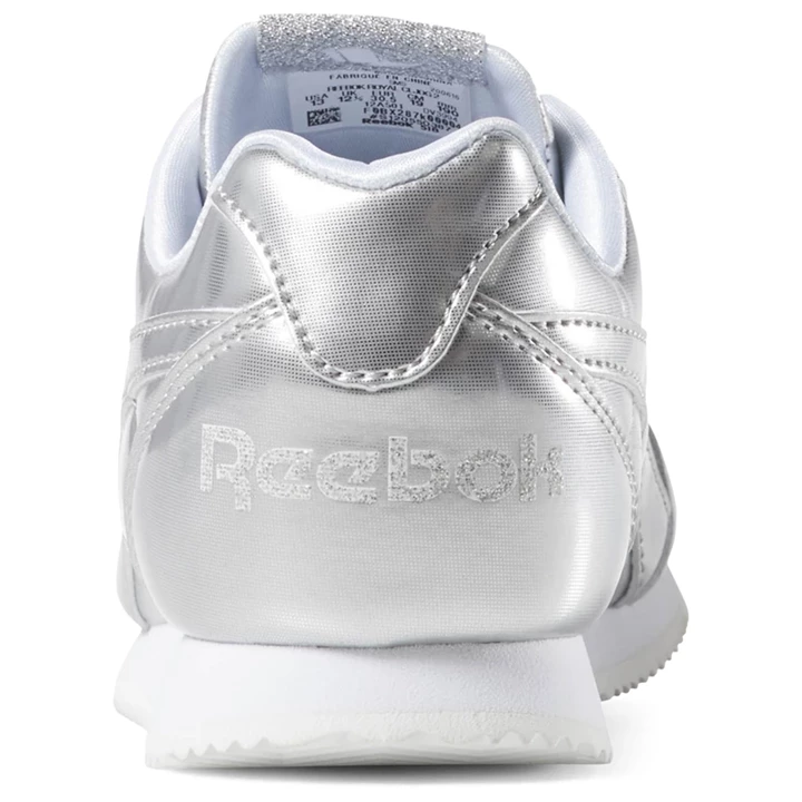 Zapatillas Reebok Royal Classic Jog 2 Niños Plateadas Blancas | 451689VFX