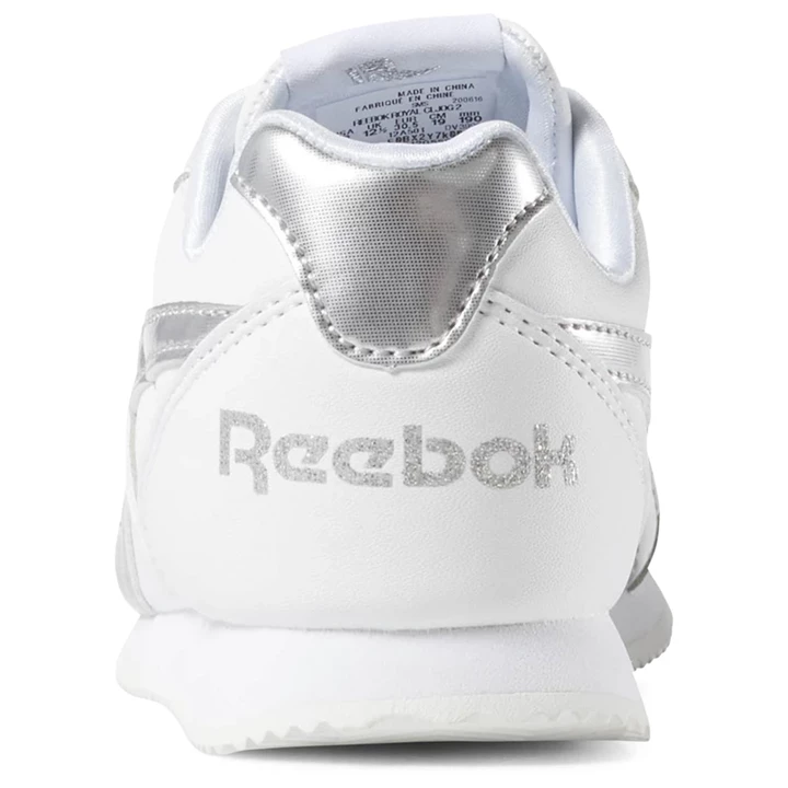 Zapatillas Reebok Royal Classic Jog 2 Niños Blancas Plateadas | 687259JCZ