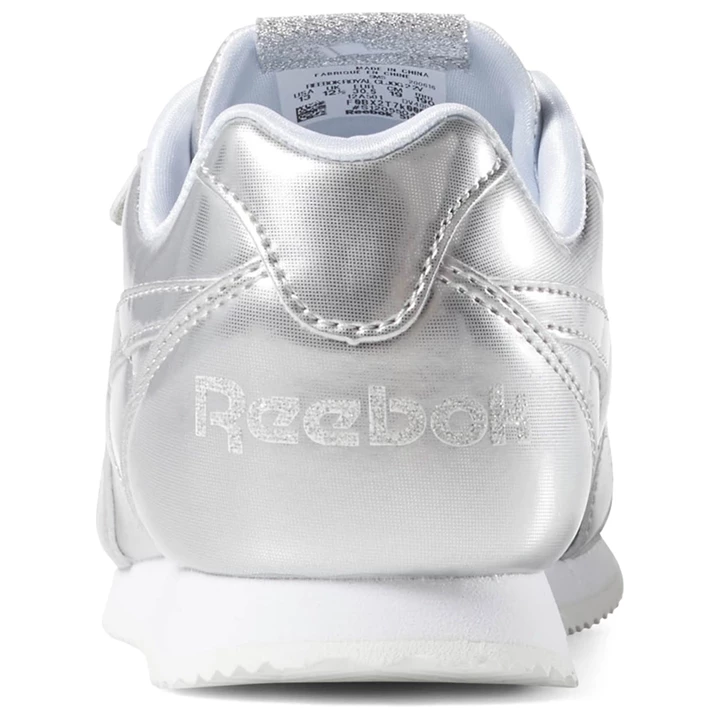 Zapatillas Reebok Royal Classic Jog 2 Niños Plateadas Blancas | 708691EIH