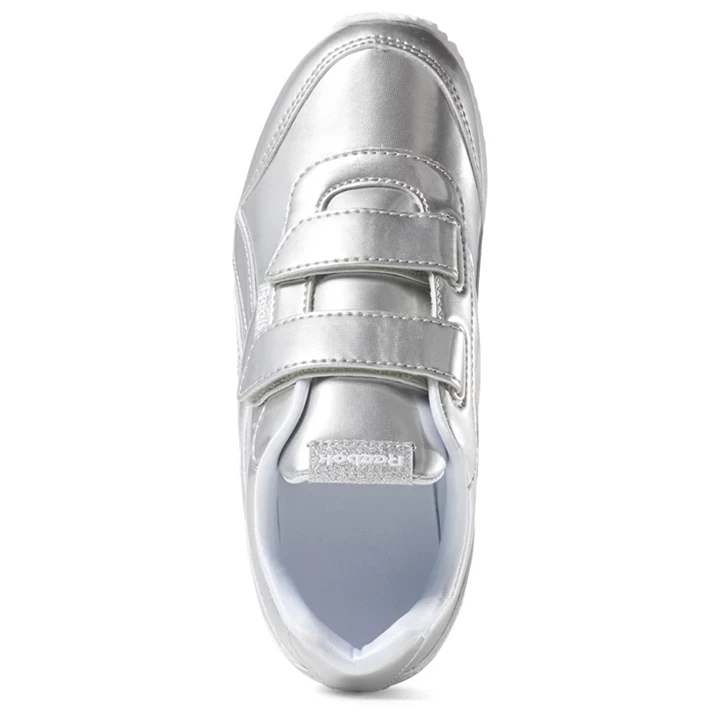 Zapatillas Reebok Royal Classic Jog 2 Niños Plateadas Blancas | 708691EIH