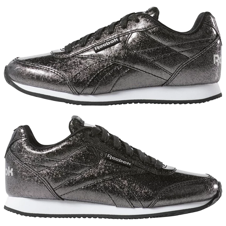 Zapatillas Reebok Royal Classic Jog 2 Niños Negras | 734159ZLY