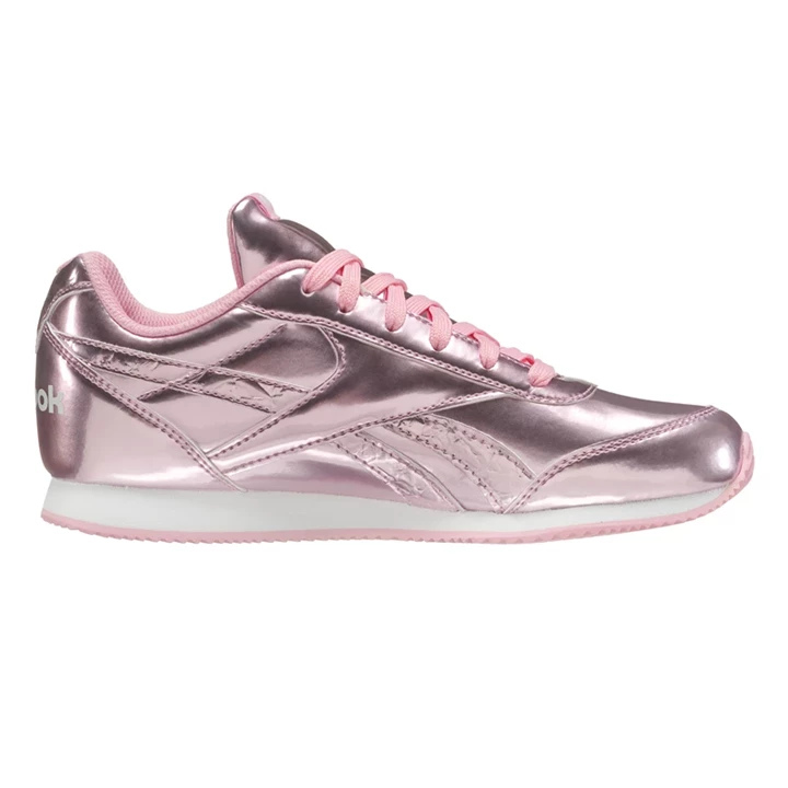 Zapatillas Reebok Royal Classic Jogger 2.0 Niños Metal Rosas Blancas | 068574MCW