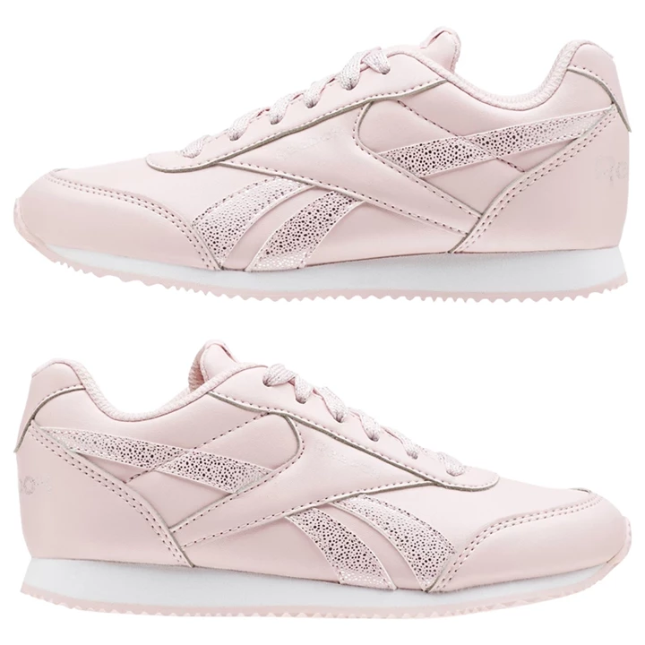 Zapatillas Reebok Royal Classic Jogger 2.0 Niños Rosas Blancas | 134075SKP