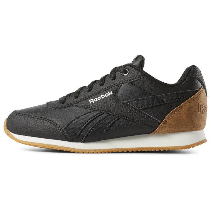 Zapatillas Reebok Royal Classic Jogger 2 Niños Negras Blancas | 380719MGT