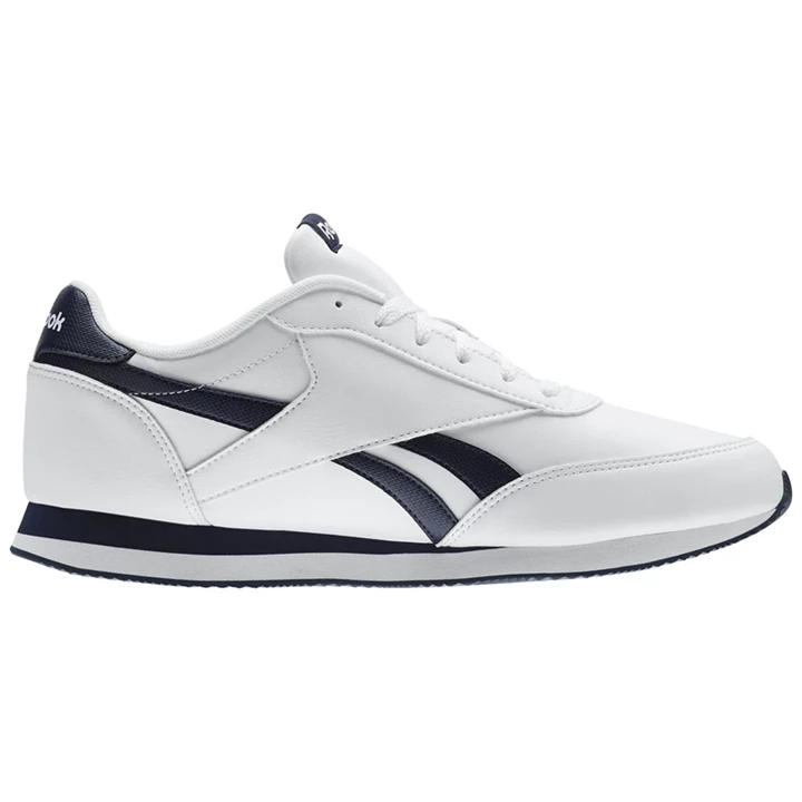 Zapatillas Reebok Royal Classic Jogger 2L Hombre Blancas Azul Marino | 453671PBR