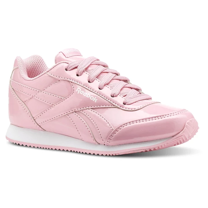 Zapatillas Reebok Royal Classic Jogger 2.0 Niños Rosas Blancas | 536897JSU