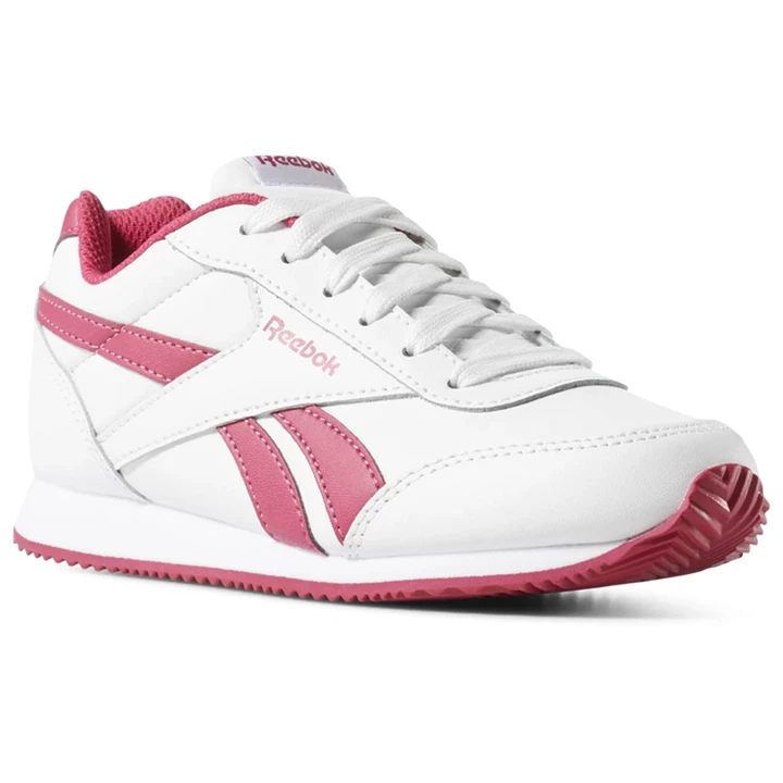 Zapatillas Reebok Royal Classic Jogger 2.0 Niños Blancas Rosas | 548973FSL