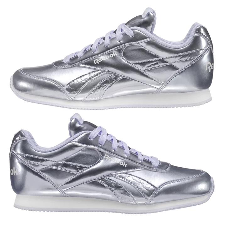 Zapatillas Reebok Royal Classic Jogger 2.0 Niños Metal Moradas Gris Blancas | 639274LCR