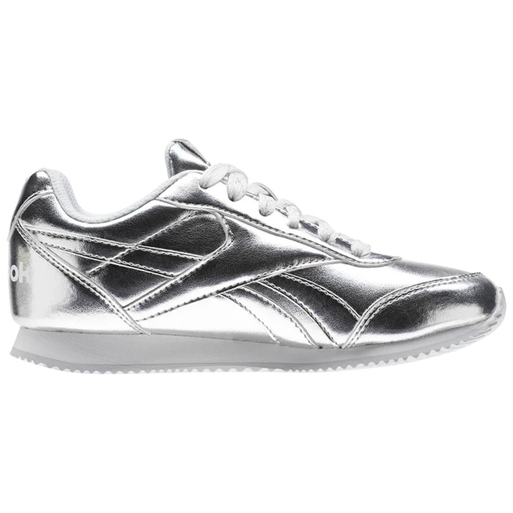 Zapatillas Reebok Royal Classic Jogger 2.0 Niños Plateadas Metal Blancas | 791348CRY