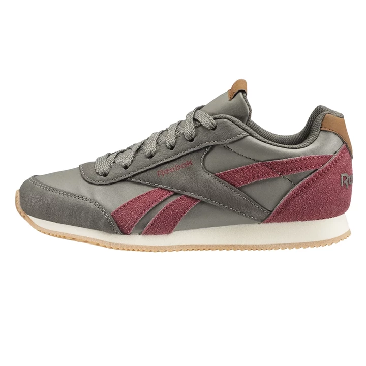 Zapatillas Reebok Royal Classic Jogger 2.0 Cream Niños Gris Oscuro Rojas Creme | 854031CNH