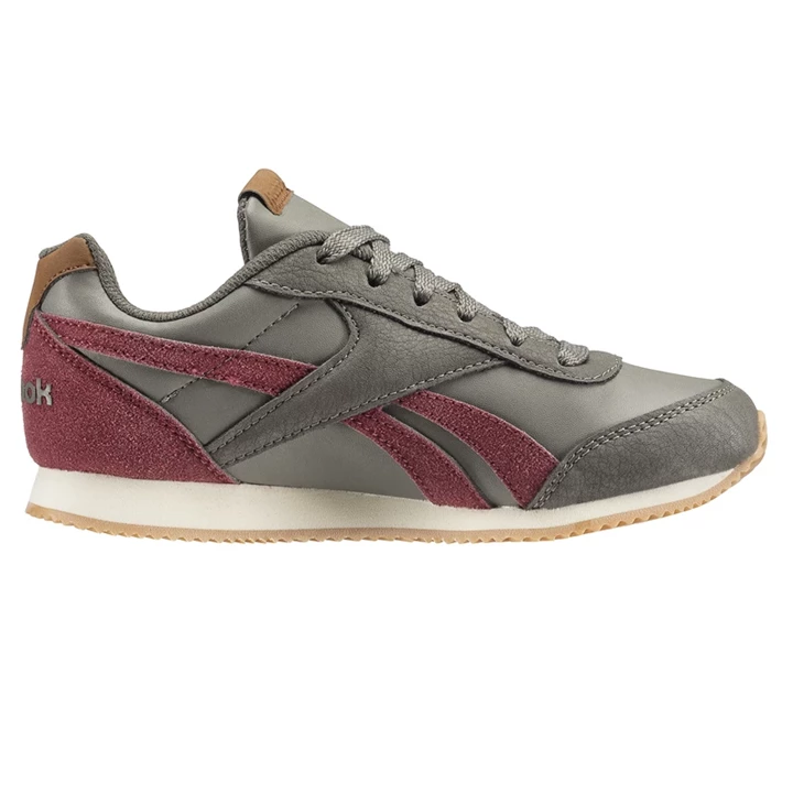 Zapatillas Reebok Royal Classic Jogger 2.0 Cream Niños Gris Oscuro Rojas Creme | 854031CNH