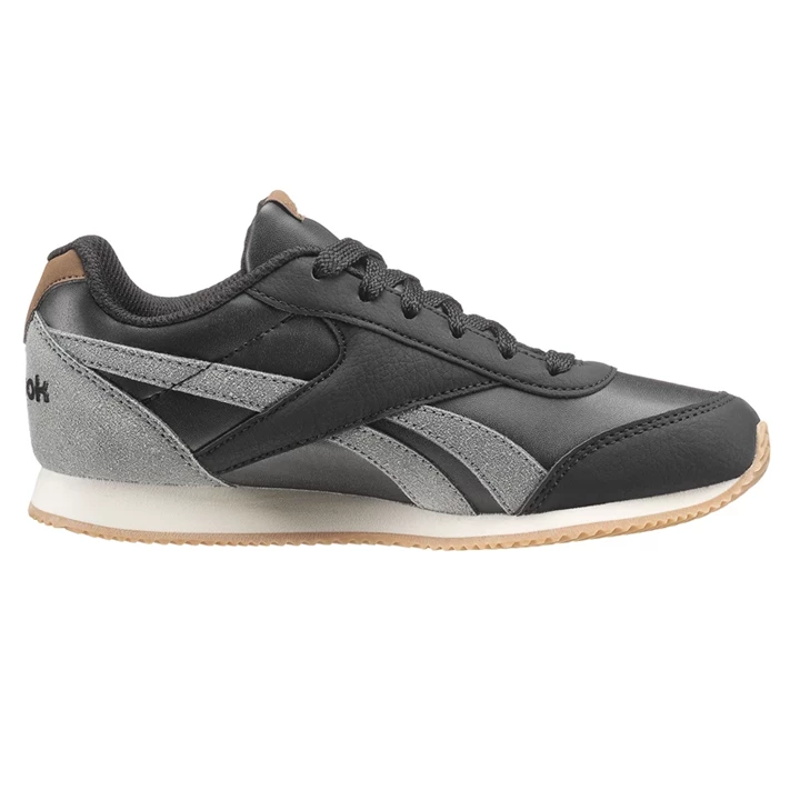 Zapatillas Reebok Royal Classic Jogger 2.0 Cream Niños Negras Gris Oscuro Creme | 951846XDG